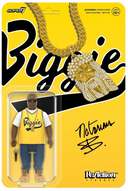 Notorious B.I.G. (Yellow Jersey) Reaction Figures Wave 04