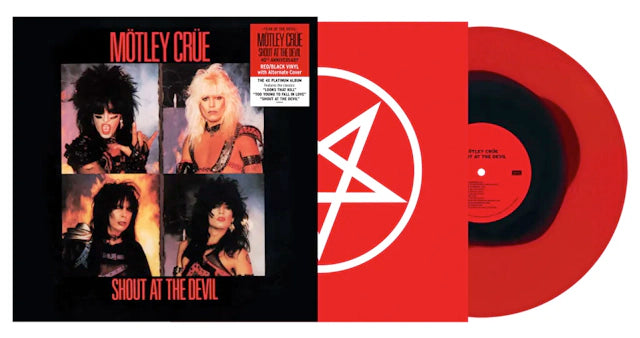 Shout At The Devil - 40th Anniversary (1LP Red & Black Vinyl)