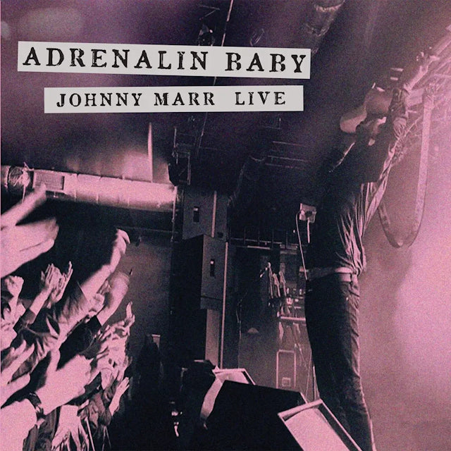 Johnny Marr - Adrenalin Baby (2LP Pink & Black Splatter Vinyl)