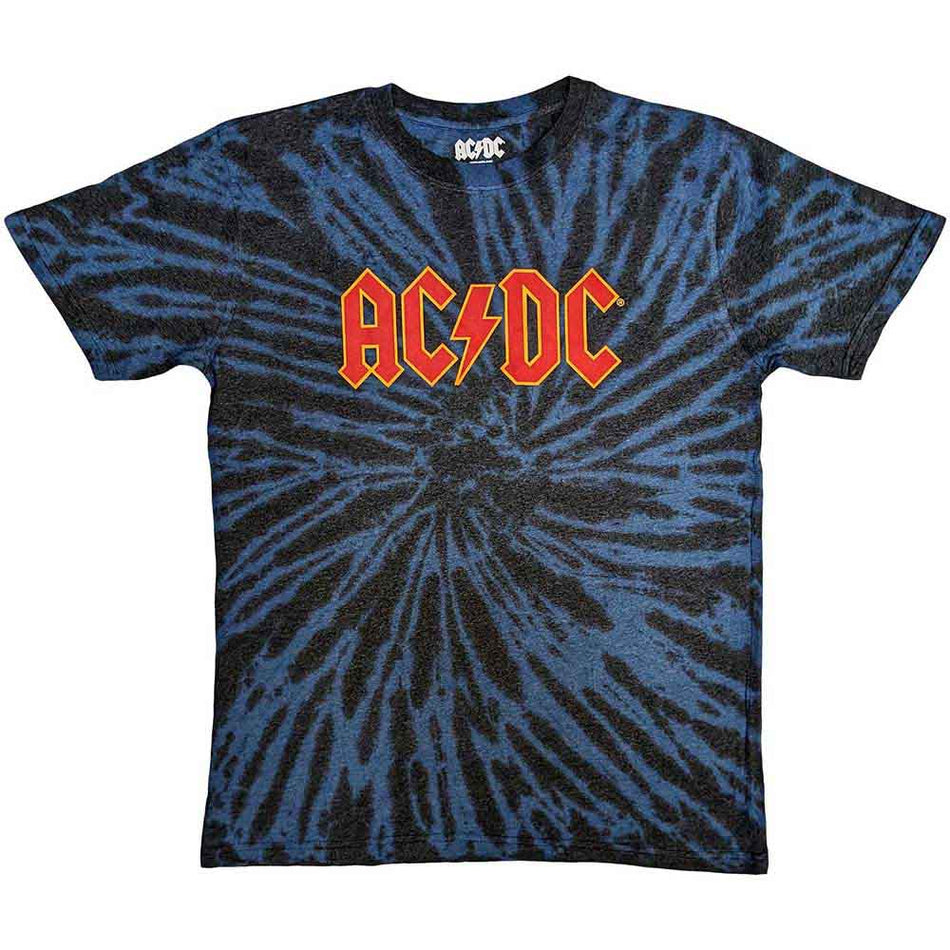 AC/DC - AC/DC: Logo Dip Dyed T-Shirt - Save Our Souls Records