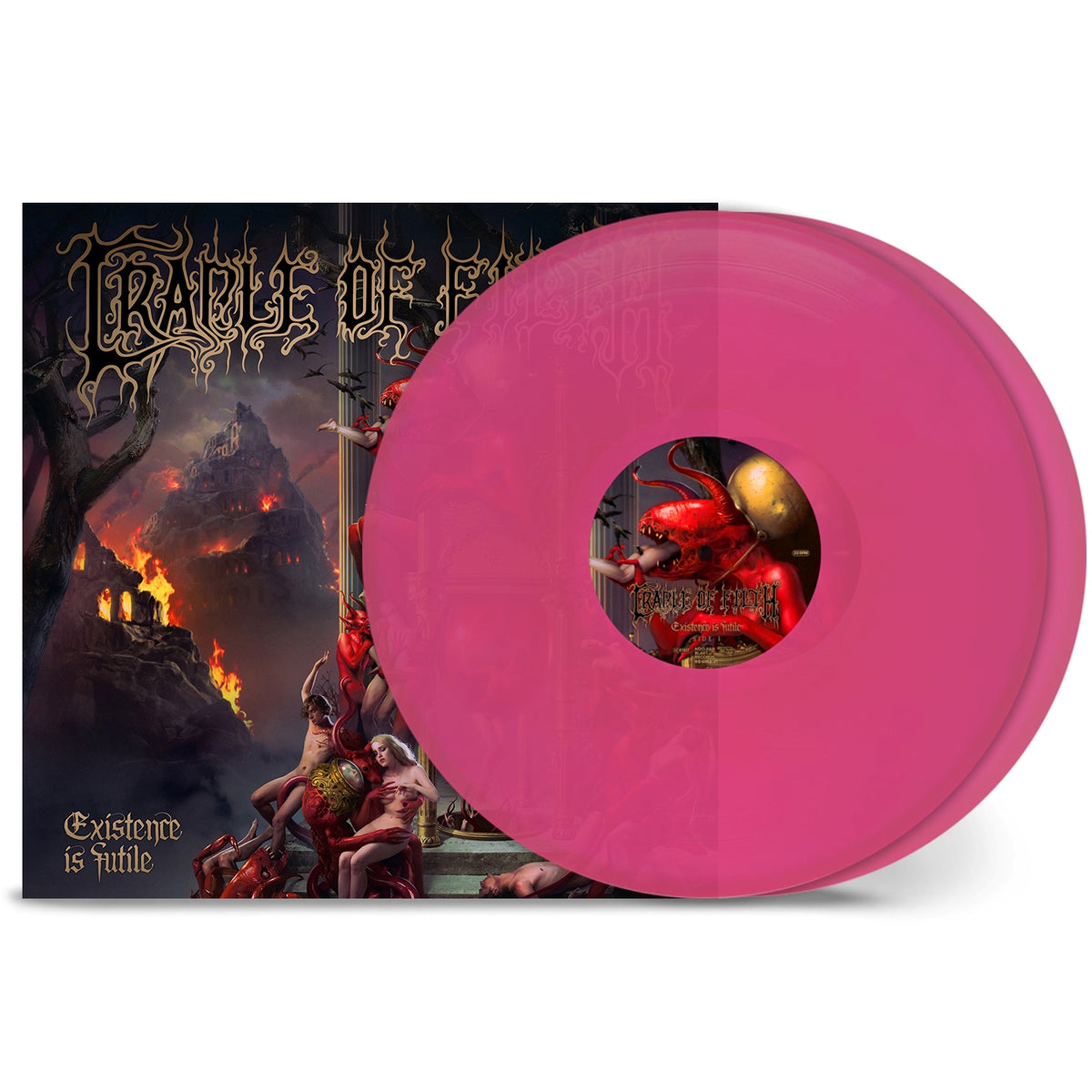 Cradle Of Filth - Existence Is Futile (2LP Magenta Vinyl)
