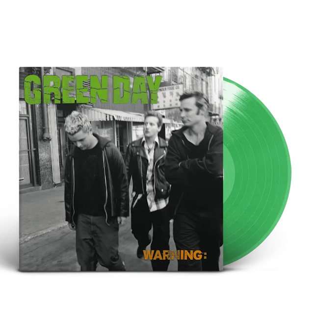 Green Day - Warning (1LP Fluorescent Green)