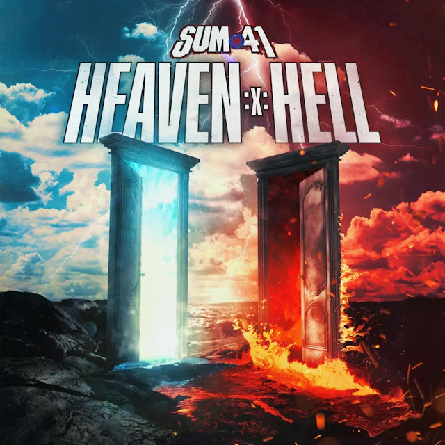 Sum 41 - Heaven x Hell (2LP Red & Black With Blue Splatter Vinyl)