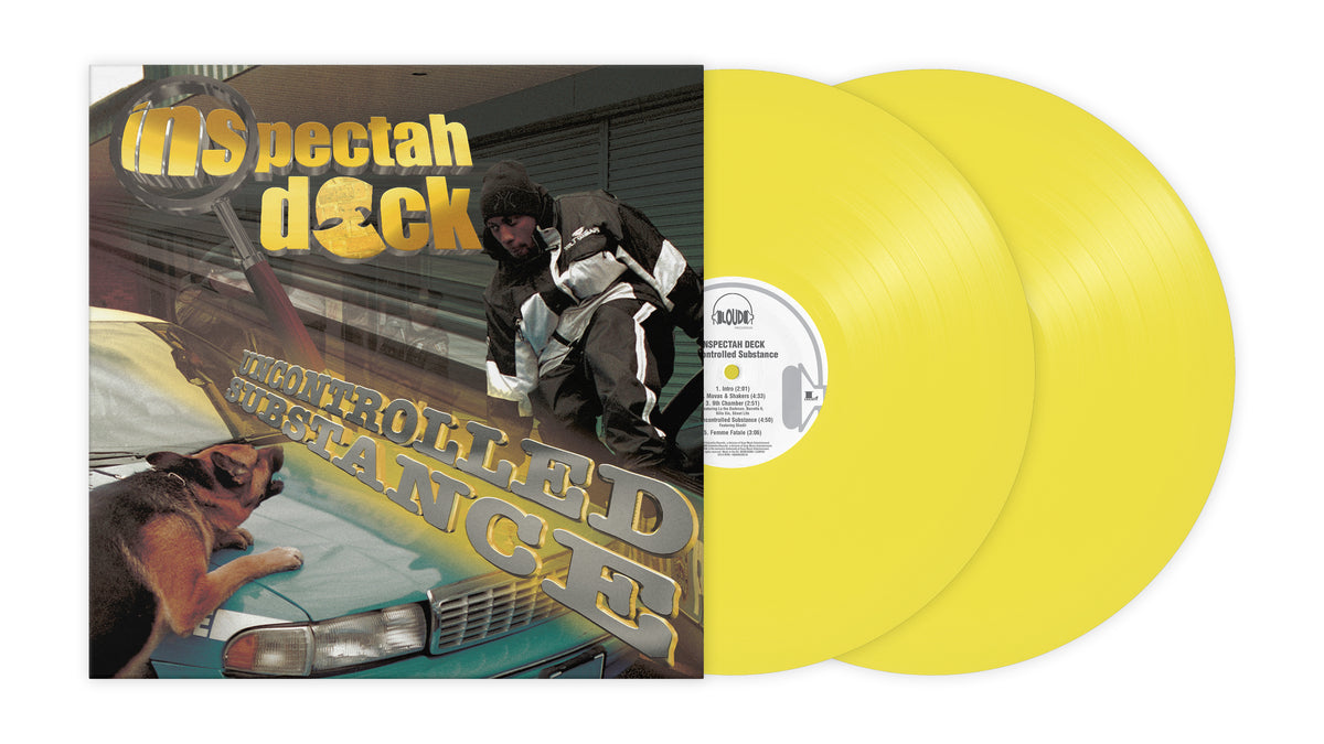 Inspecktah Deck - Uncontrolled Substance (2LP Yellow Vinyl)