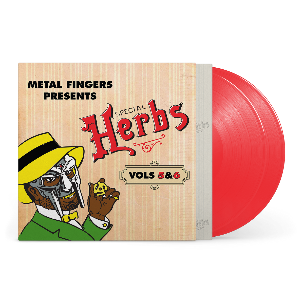 MF DOOM - Special Herbs Vol. 5 & 6 (1LP Apple Red Vinyl)