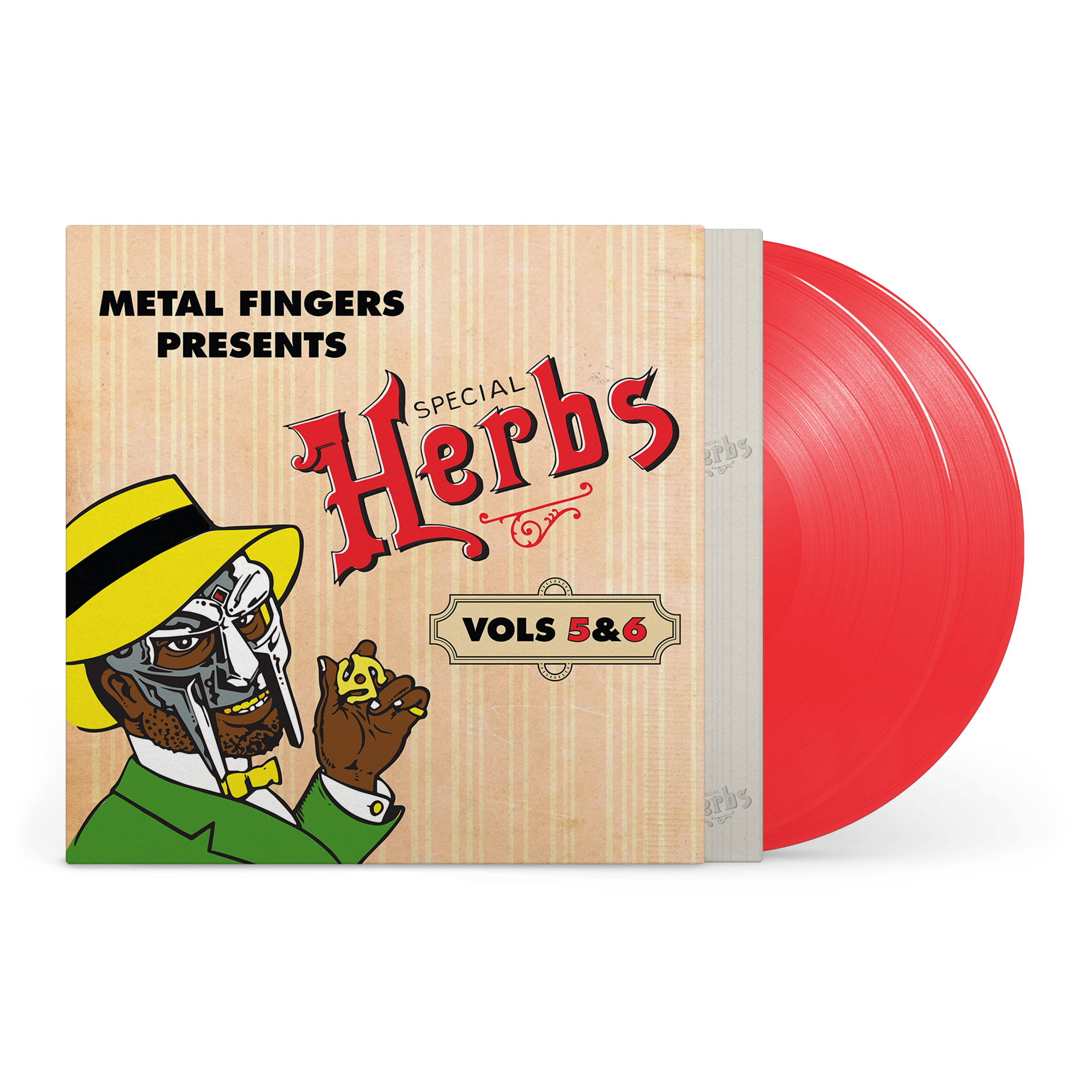 MF DOOM - Special Herbs Vol. 5 & 6 (1LP Apple Red Vinyl)