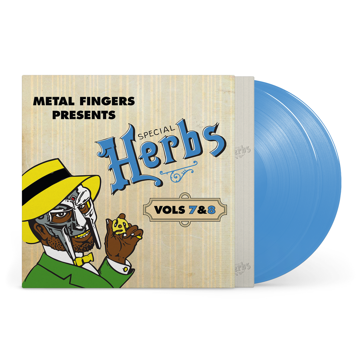 MF DOOM - Special Herbs Vol. 7 & 8 (1LP Sky Blue Vinyl)