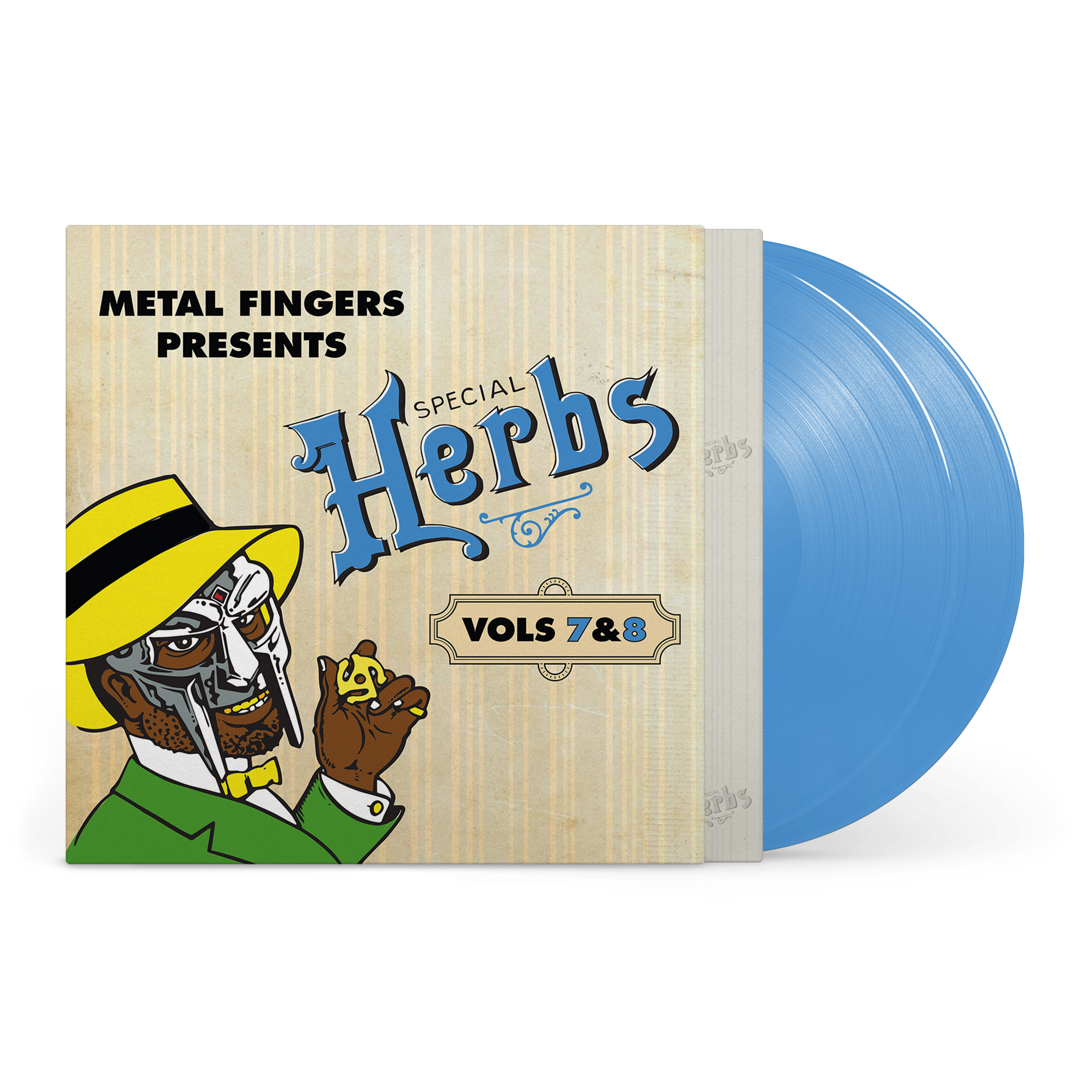 MF DOOM - Special Herbs Vol. 7 & 8 (1LP Sky Blue Vinyl)