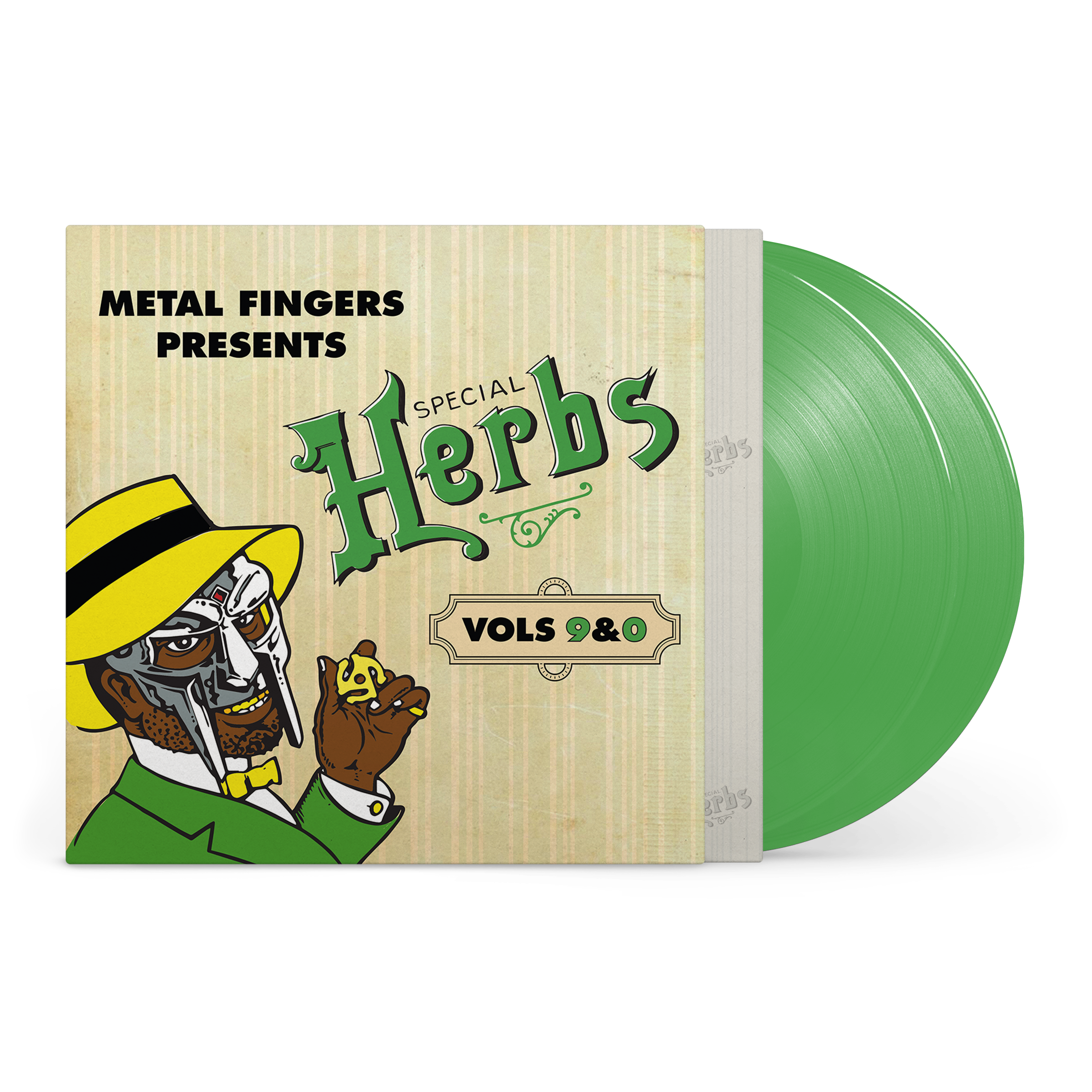 MF DOOM - Special Herbs Vol. 9 & 0 (1LP Evergreen Vinyl)