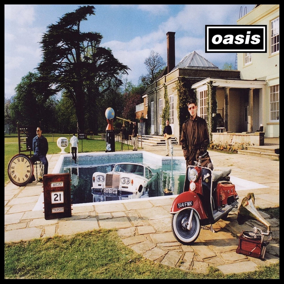 Oasis - Be Here Now (25th Anniversary 2LP Clear Silver Vinyl)