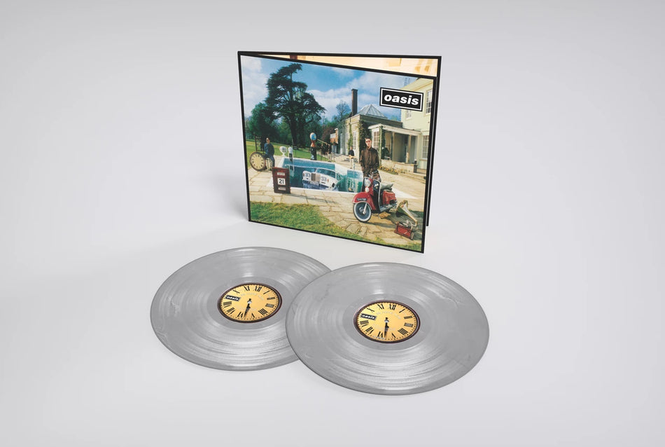 Oasis Be Here Now (25th Anniversary 2LP Clear Silver Vinyl)