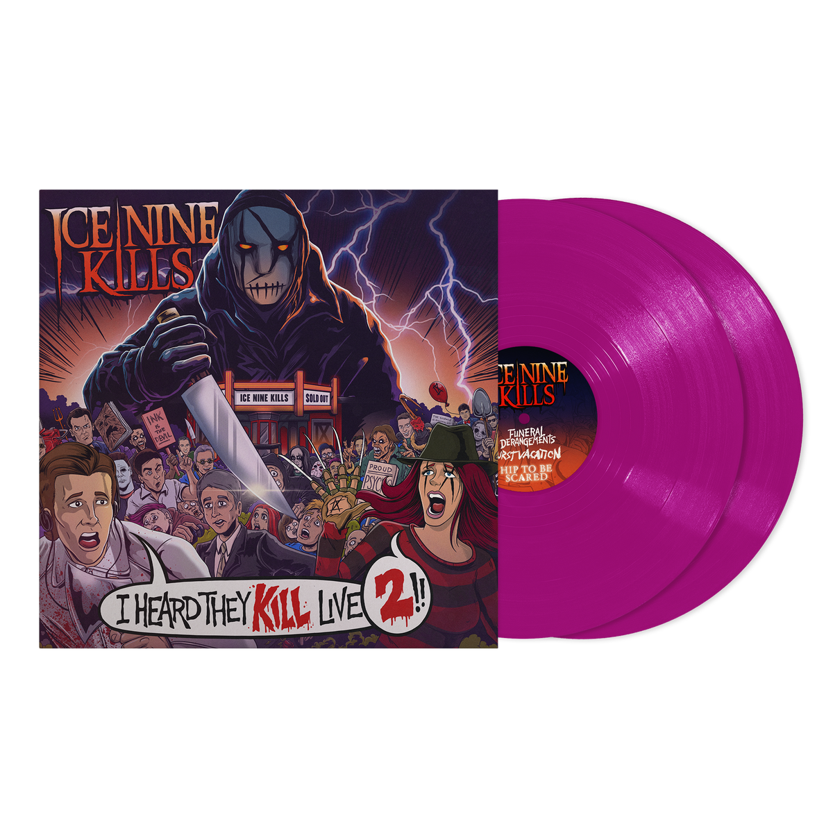 Ice Nine Kills - I Heard They Kill Live 2 (2LP Opaque Violet Vinyl)