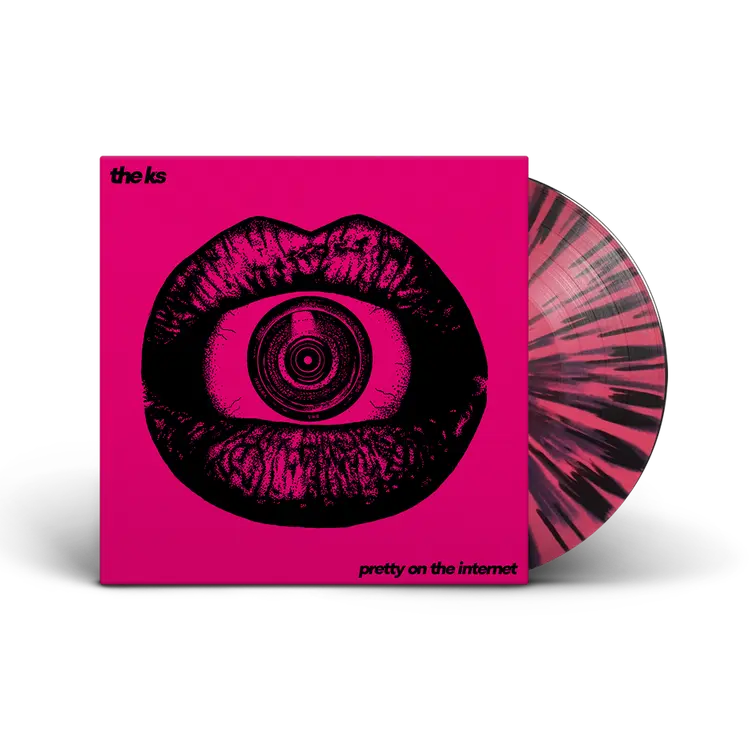 The K's - Pretty On The Internet (1LP Red & Black Splatter Vinyl)
