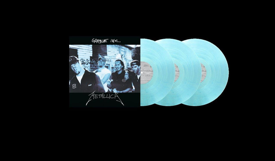Metallica - Garage Inc -  (3LP 'Fade To Blue Vinyl)