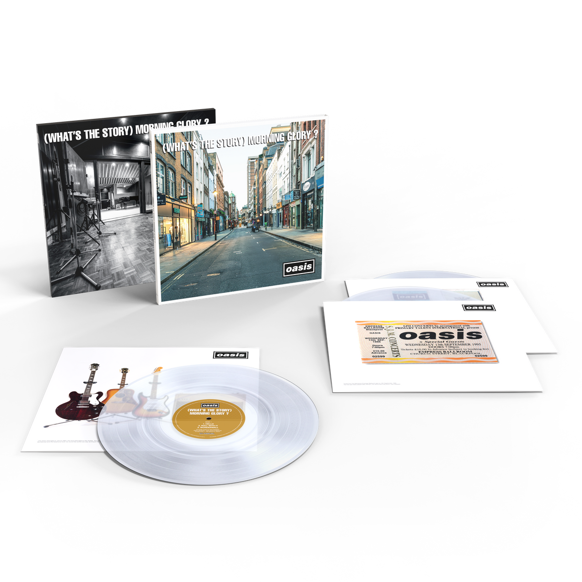 (What’s The Story) Morning Glory? - Deluxe 30th Anniversary Edition (3LP Clear Vinyl)