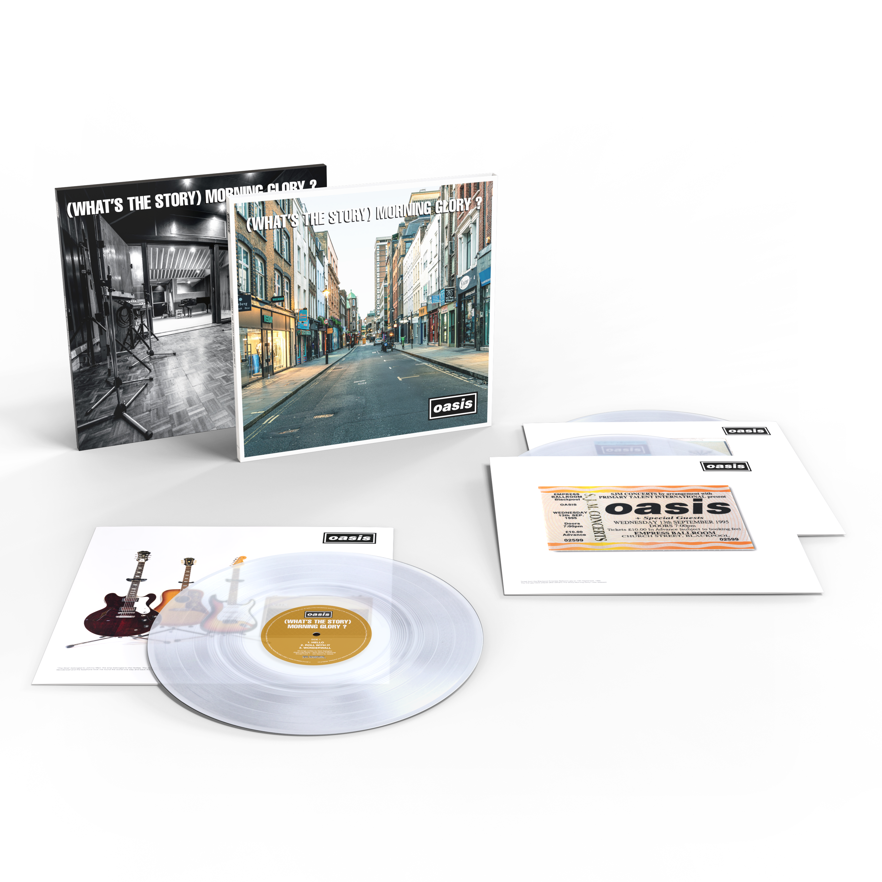 (What’s The Story) Morning Glory? - Deluxe 30th Anniversary Edition (3LP Clear Vinyl)