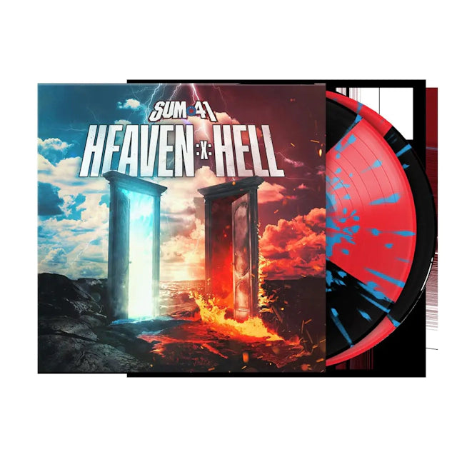 Sum 41 - Heaven x Hell (2LP Red & Black With Blue Splatter Vinyl)