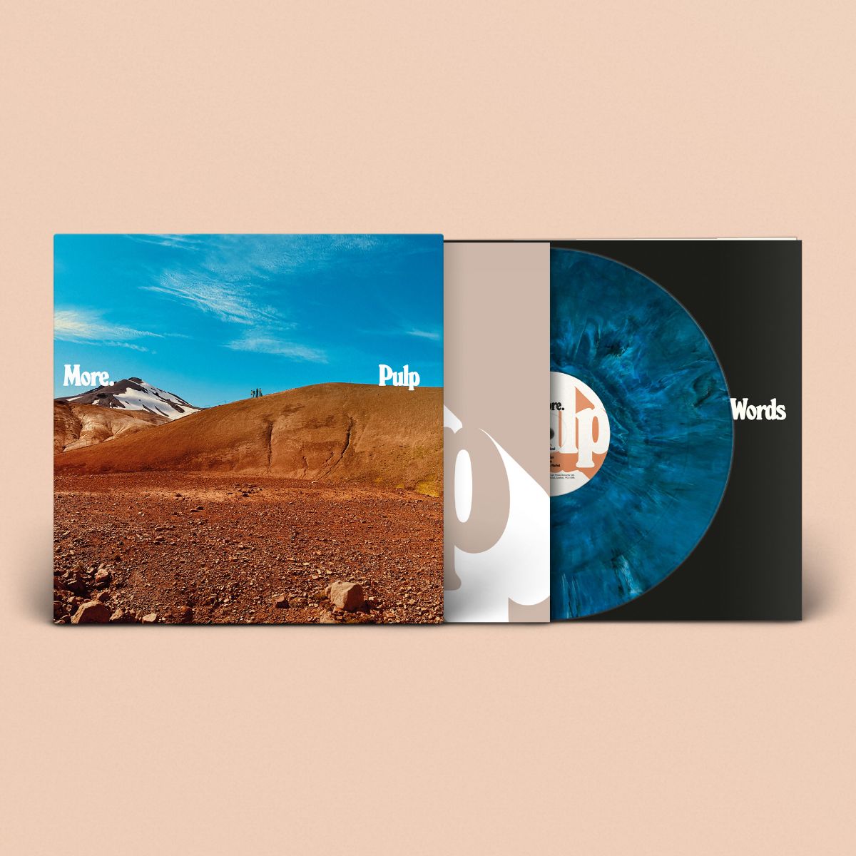 Pulp - More (1LP Blue & White Marble Vinyl)