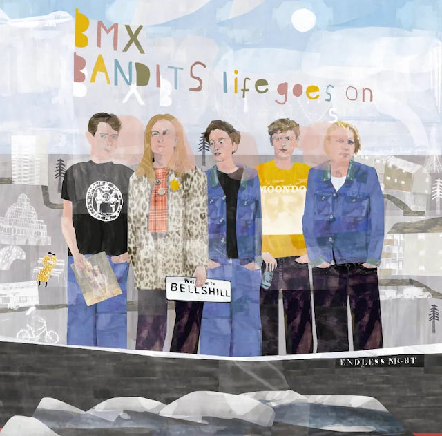 BMX Bandits - Life Goes On (1LP Yellow Vinyl)