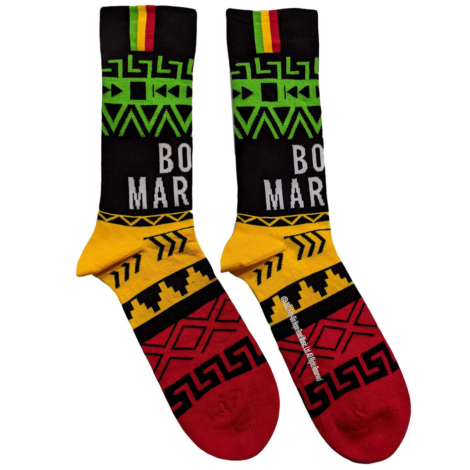 Bob Marley: Press Play Socks - Save Our Souls Records