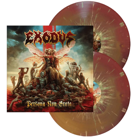 Exodus - Persona Non Grata (2LP Gold, Black & Turquoise Splatter)