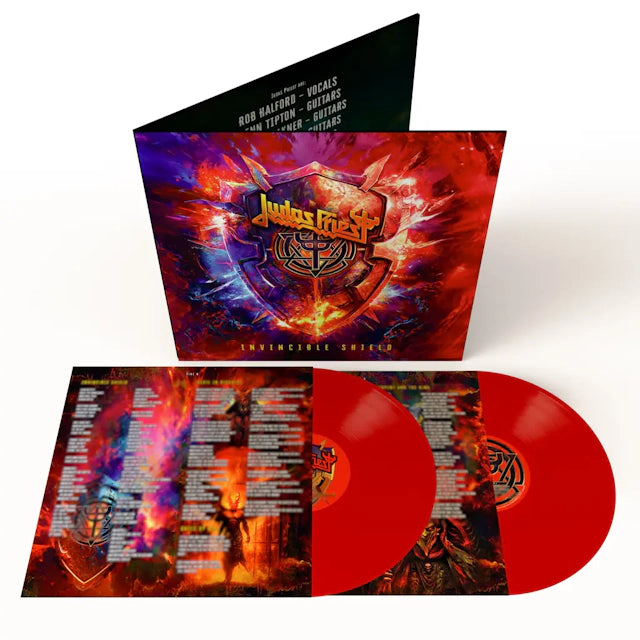 Judas Priest - Invincible Shield (2LP Red Vinyl)