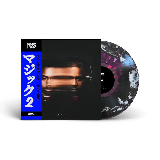 Nas - Magic 2 (2LP Neon Violet, Black, White and Splatter Vinyl)