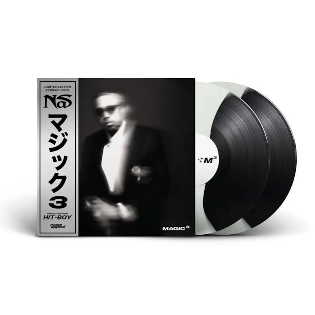 Nas - Magic 3 (2LP Striped Black & White Vinyl)
