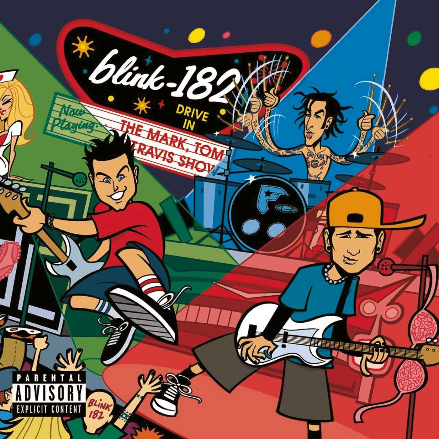 Blink 182 - The Mark, Tom & Travis Show (2LP Gatefold)