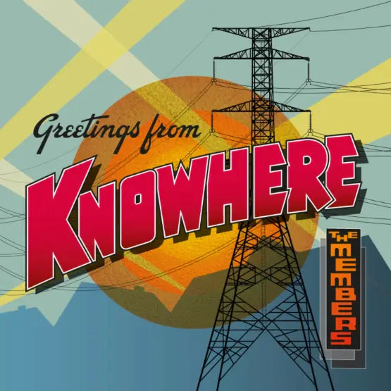 The Members - Greetings From Knowhere - RSD 2024 (1LP Crimson Vinyl)