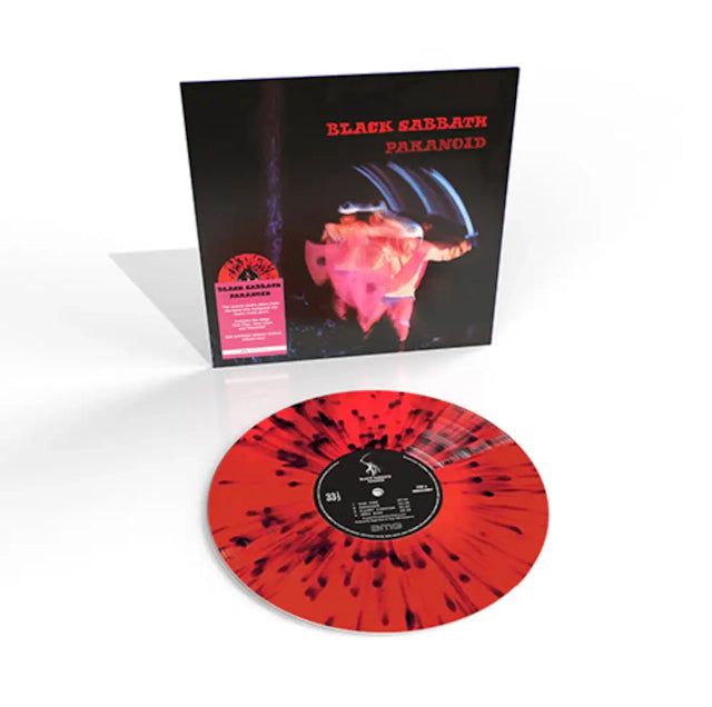 Black Sabbath - Paranoid - RSD 2024 (1LP Red & Black Splatter Vinyl)