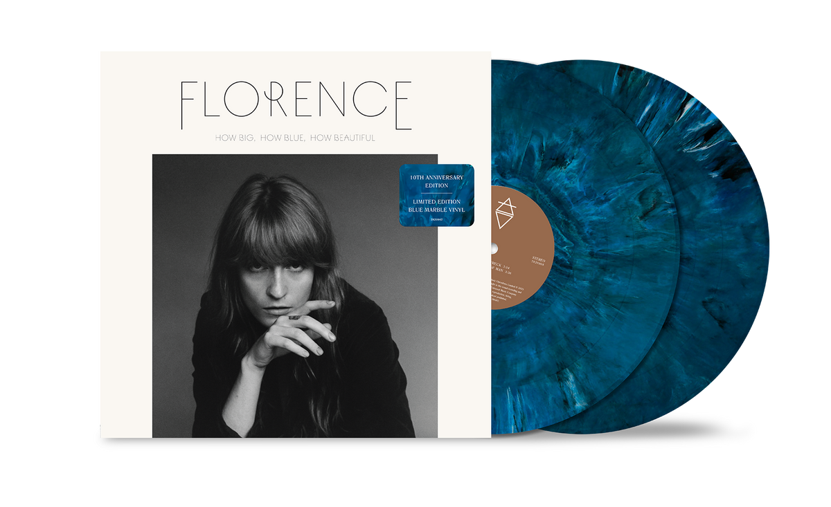 Florence & The Machine - How Big, How Blue, How Beautiful (2LP Blue Marble Vinyl)