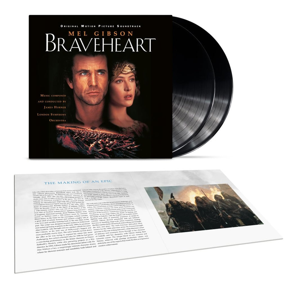 Braveheart (Original Motion Picture Soundtrack - 30th Anniversary Edition) (2LP)