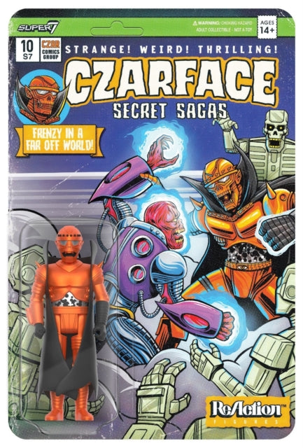 Czarface (Orange & Black) ReAction Figures Wave 11