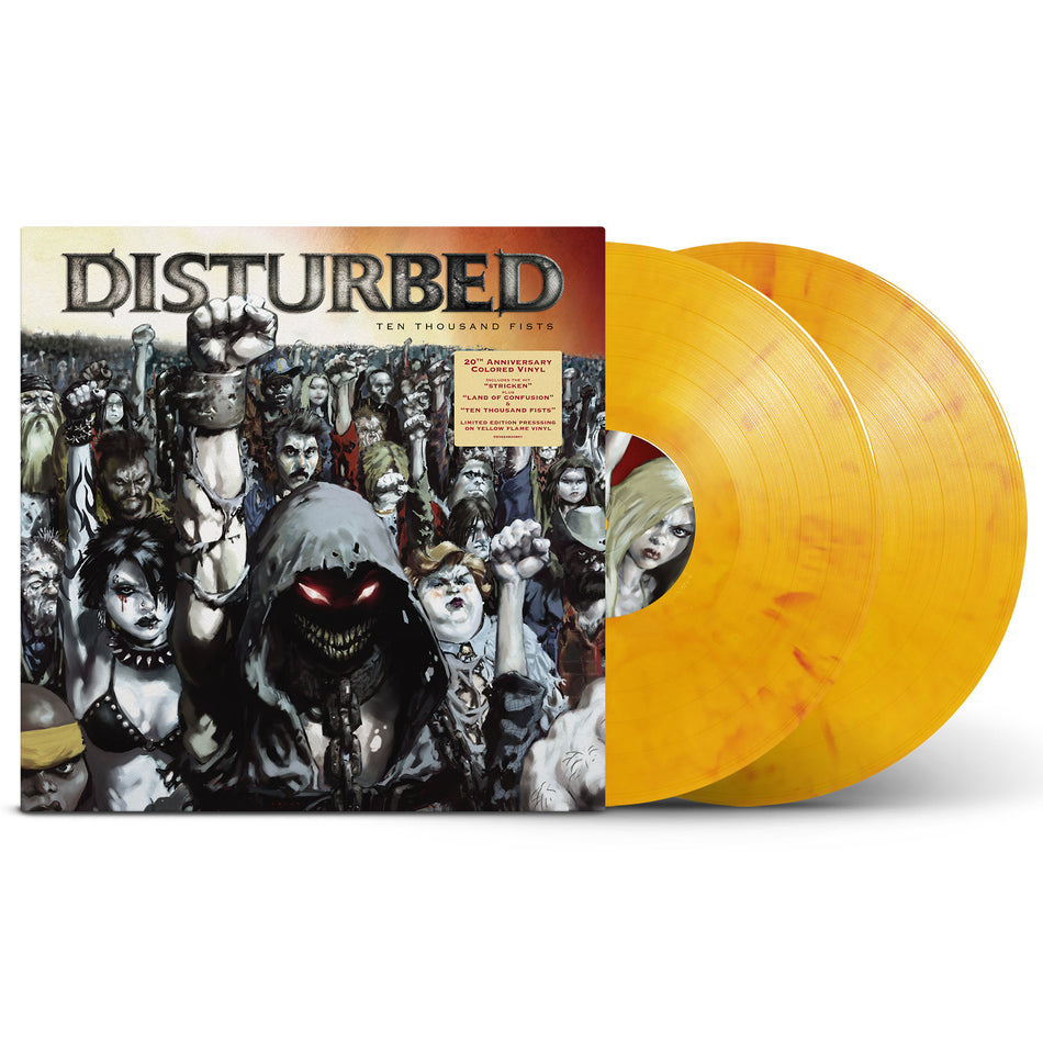 Disturbed - Ten Thousand Fists (2LP Gold Vinyl)
