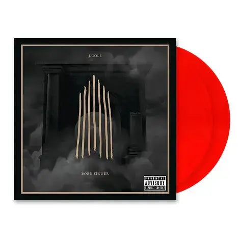 J. Cole - Born Sinner (10th Anniversary Edition) (2LP Red Vinyl)