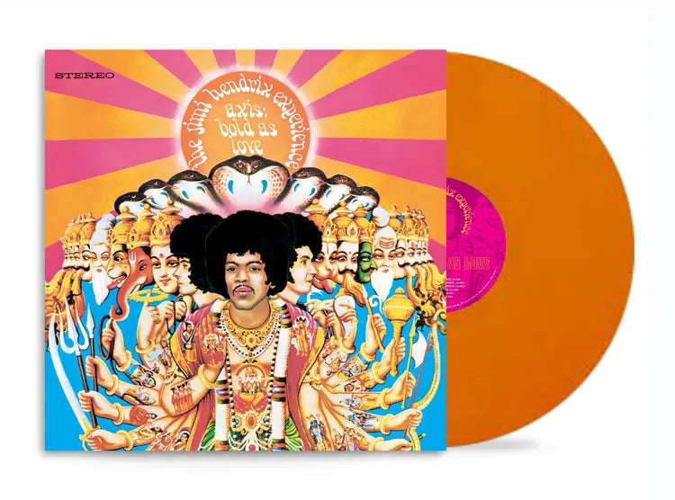 Jimi Hendrix - Axis Bold As Love (1LP Electric Orange Vinyl) (National Album Day 2025)
