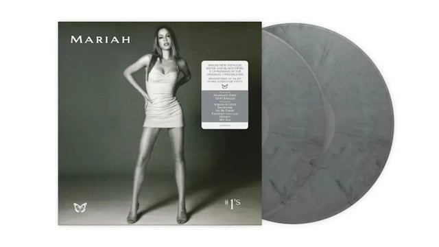 Mariah Carey - #1's (2LP Metallic Silver and Black Swirl Vinyl)