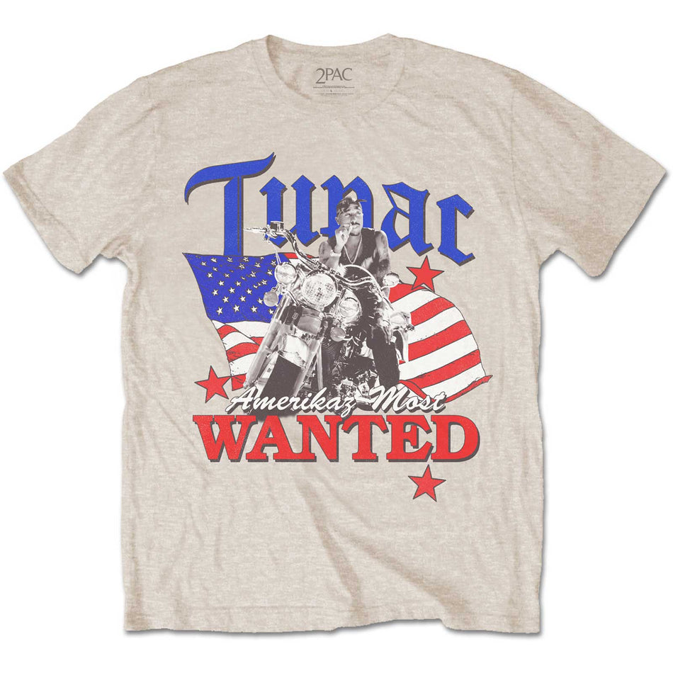 2Pac: Most Wanted T-Shirt - Save Our Souls Records