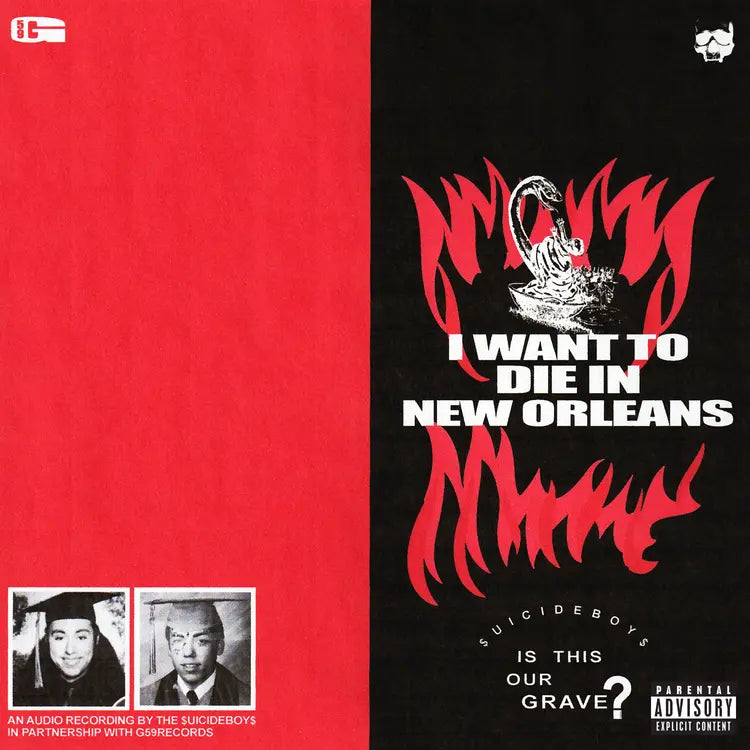 $uicideboy$ - I Want To Die In New Orleans (1LP Silver Vinyl)