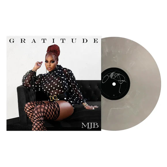 Mary J. Blige - Gratitude (1LP Silver & White Swirl Vinyl)