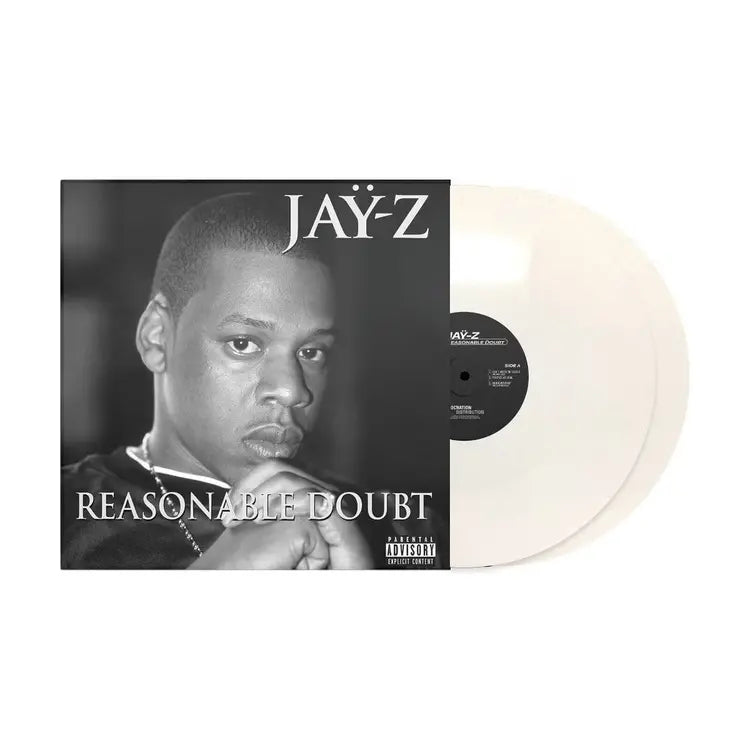 Jay Z - Reasonable Doubt - 30th Anniversary (Alt Cover Indie Edition) (2LP White Vinyl)