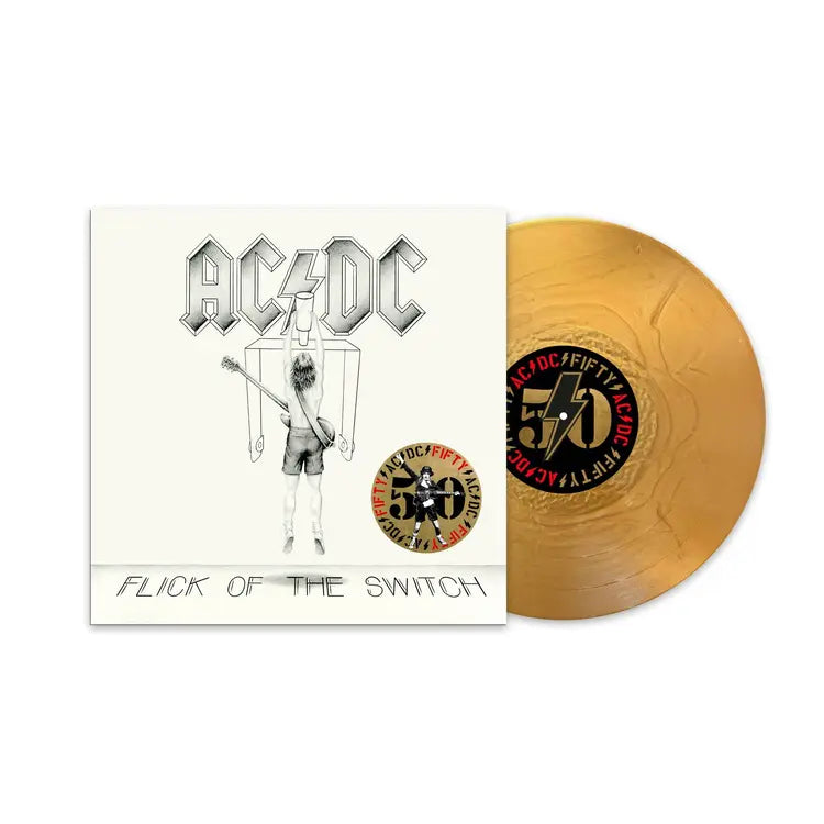 AC/DC - Flick Of The Switch - 50th Anniversary Editions (1LP Gold Vinyl)