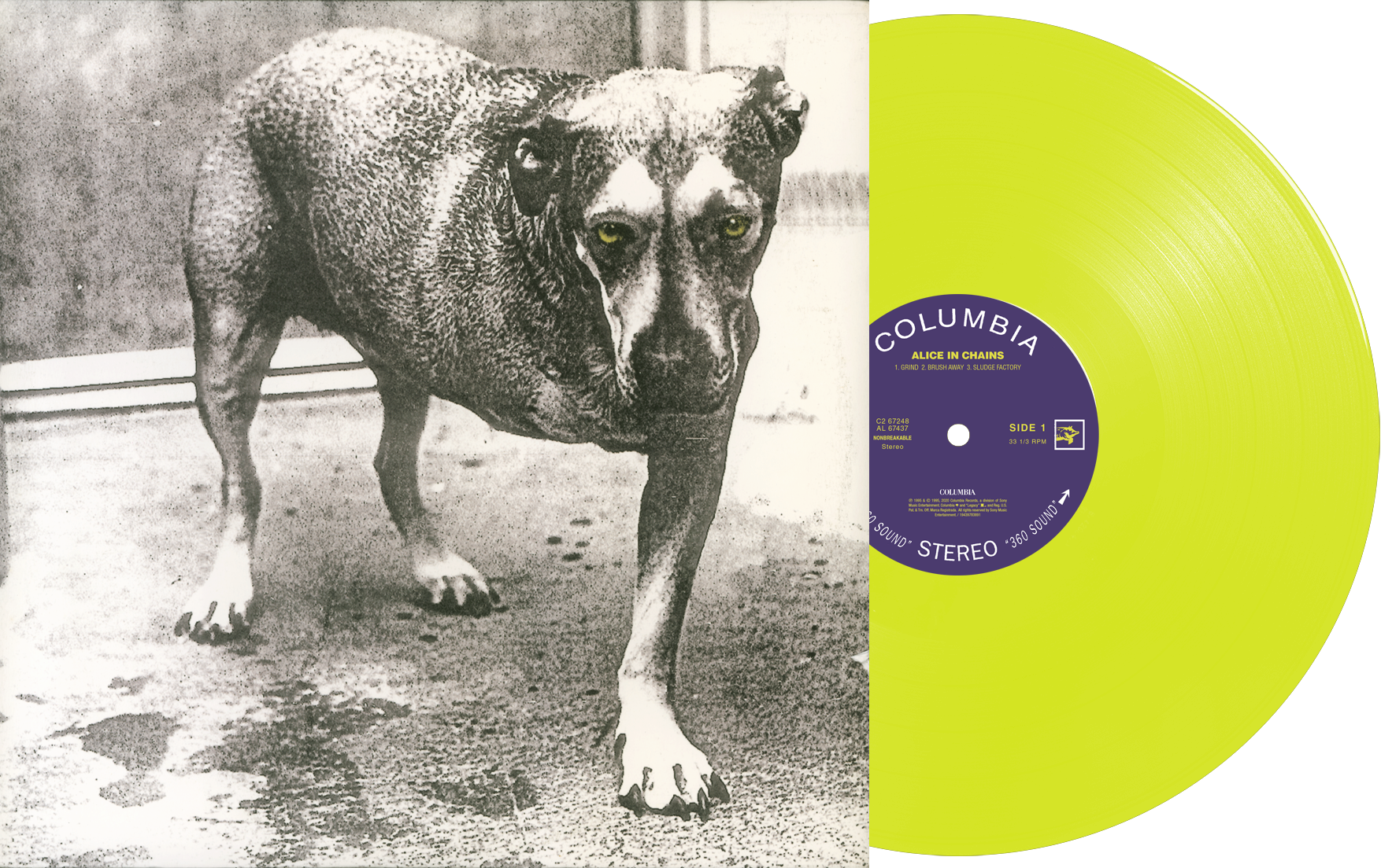 Alice In Chains (30th Anniversary) (2LP Highlighter Yellow Vinyl)