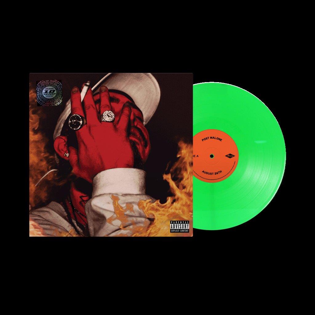 Post Malone - August 26th - Indie Exclusive Edition (1LP Green Vinyl)