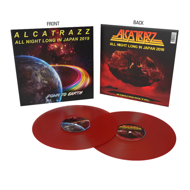 Alcatrazz - All Night Long In Japan 2019 - RSD 2025 (2LP Red Vinyl)