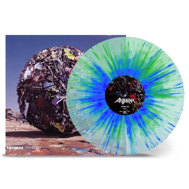 Anthrax - Stomp 442 (1LP Clear Blue Green Splatter Vinyl)