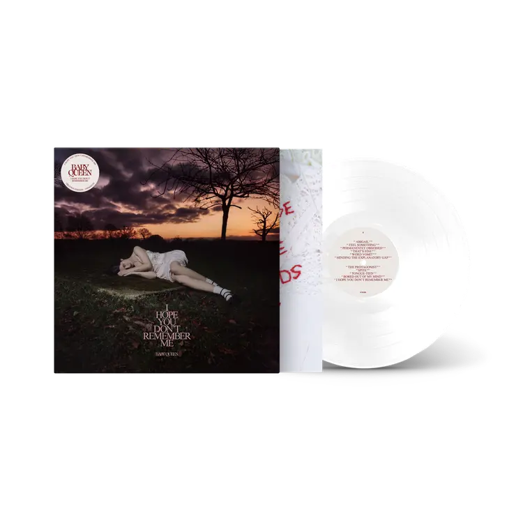 Baby Queen - I Hope You Don’t Remember Me (1LP Clear & White Marble Vinyl)