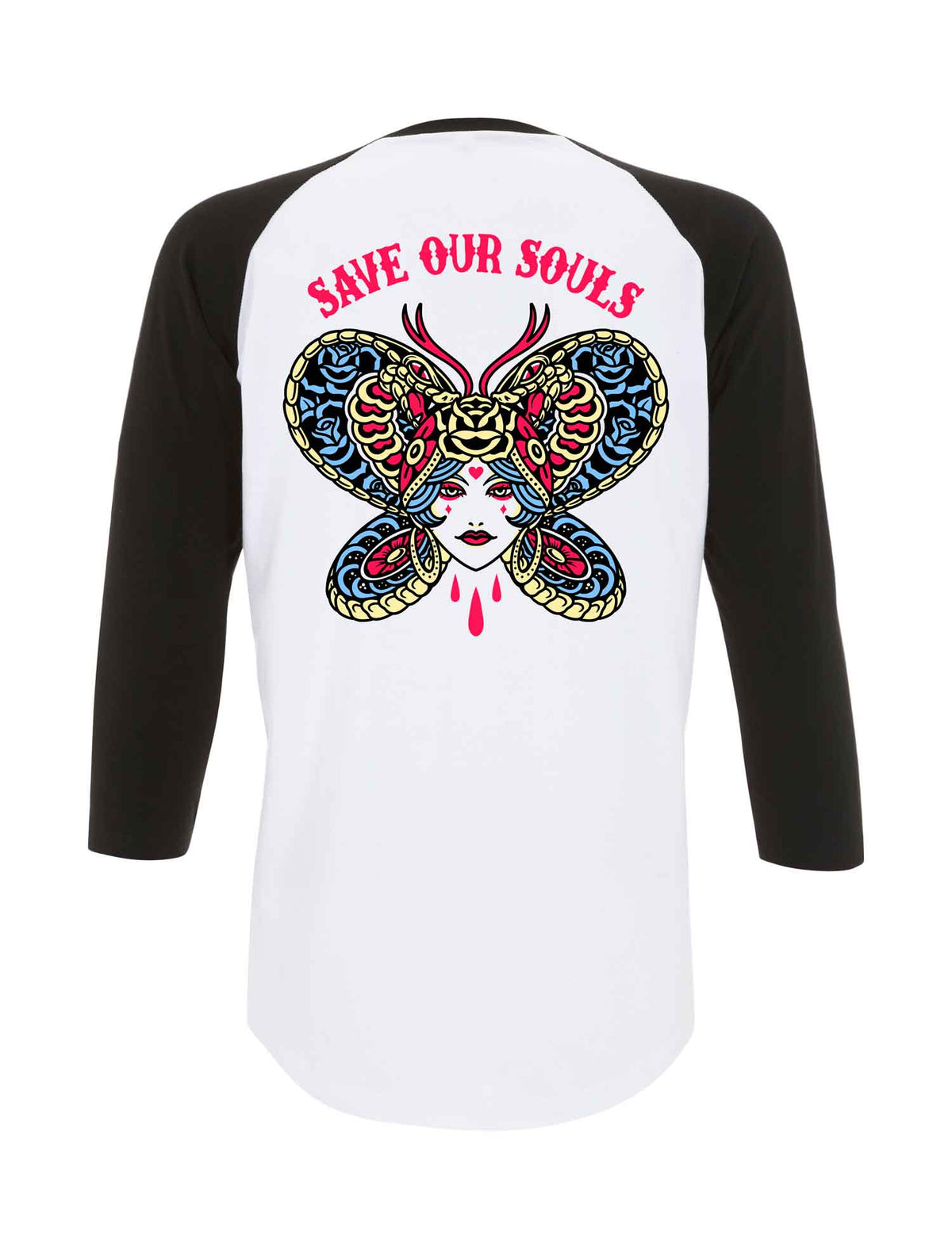 Beautiful Monster Baseball T-Shirt - Save Our Souls Clothing