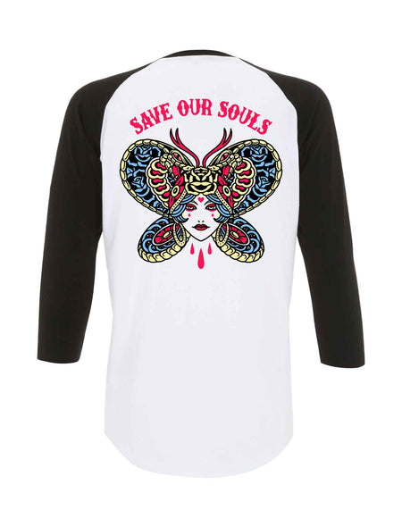 Beautiful Monster Baseball T-Shirt - Save Our Souls Clothing